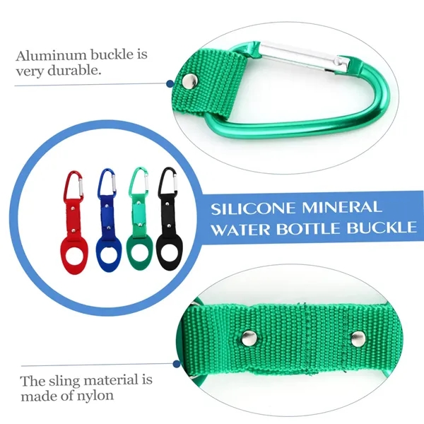 Key Ring Water Bottle Aluminum Clip Hook For Outdoor - Key Ring Water Bottle Aluminum Clip Hook For Outdoor - Image 2 of 4