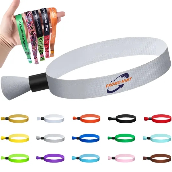 Color Sublimation Cloth Wristbands For Festival Events - Color Sublimation Cloth Wristbands For Festival Events - Image 0 of 4
