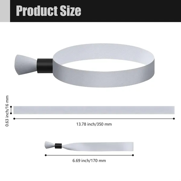 Color Sublimation Cloth Wristbands For Festival Events - Color Sublimation Cloth Wristbands For Festival Events - Image 1 of 4
