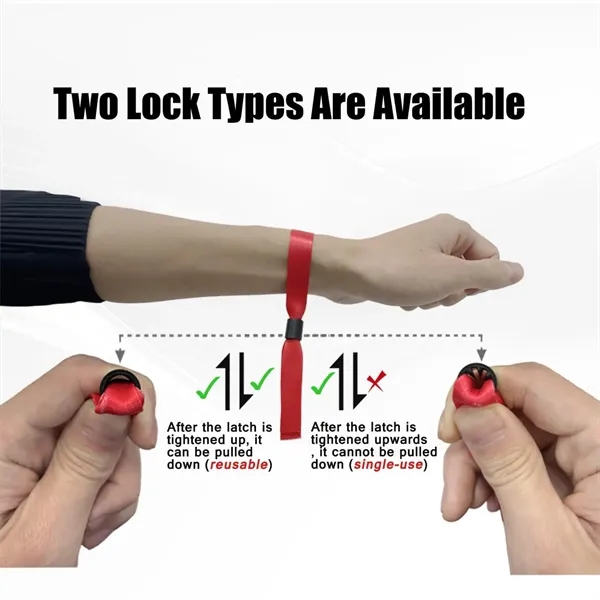 Color Sublimation Cloth Wristbands For Festival Events - Color Sublimation Cloth Wristbands For Festival Events - Image 3 of 4