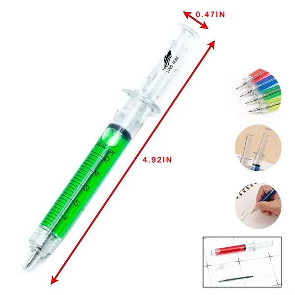 Customziable Novelty Syringe Ballpoint Pen - Customziable Novelty Syringe Ballpoint Pen - Image 1 of 1