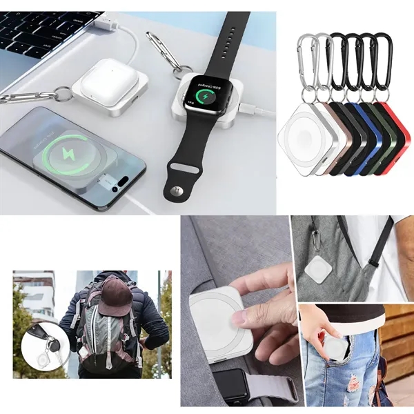3 in 1 Magnetic 15W Portable Wireless Charger - 3 in 1 Magnetic 15W Portable Wireless Charger - Image 3 of 3