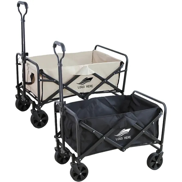 Custom Outdoor Camping Beach Shopping Folding Cart - Custom Outdoor Camping Beach Shopping Folding Cart - Image 0 of 2