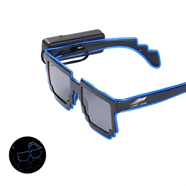 Led Luminous Creative Party Light-Up Flashing Glasses