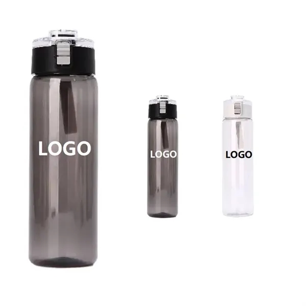 25oz Plastic Transparent Water Cup with Hanging Rope - 25oz Plastic Transparent Water Cup with Hanging Rope - Image 0 of 3