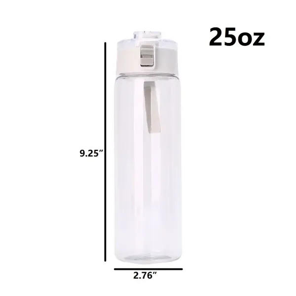 25oz Plastic Transparent Water Cup with Hanging Rope - 25oz Plastic Transparent Water Cup with Hanging Rope - Image 1 of 3