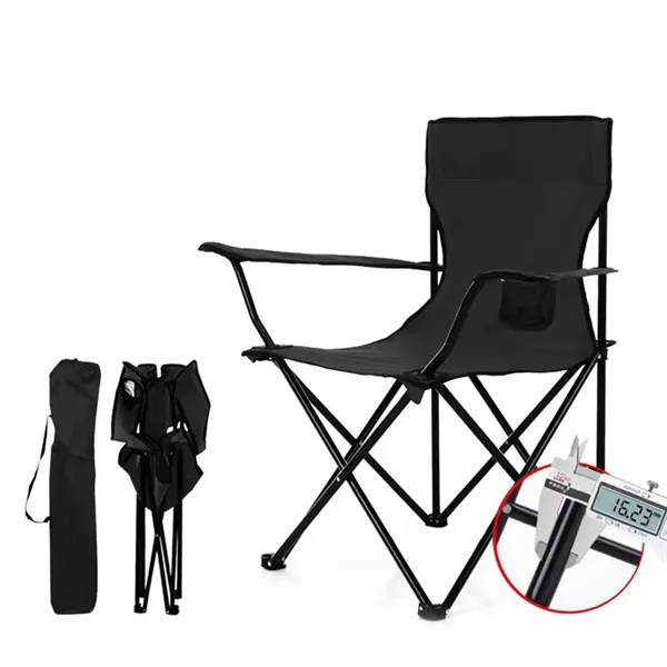 Folding Portable Lightweight Camping Chair with Cup Holder - Folding Portable Lightweight Camping Chair with Cup Holder - Image 5 of 7