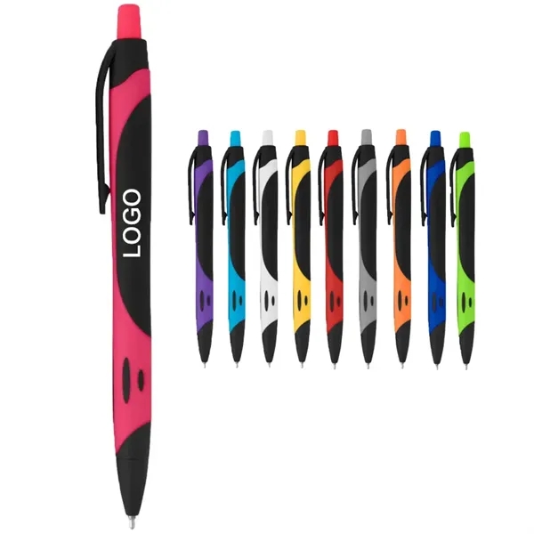 Sleek Write Two-Tone Rubberized Pen - Sleek Write Two-Tone Rubberized Pen - Image 0 of 10