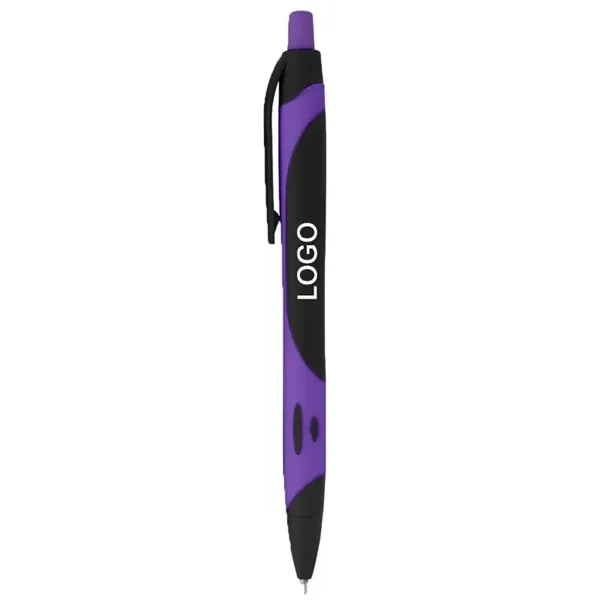 Sleek Write Two-Tone Rubberized Pen - Sleek Write Two-Tone Rubberized Pen - Image 2 of 10