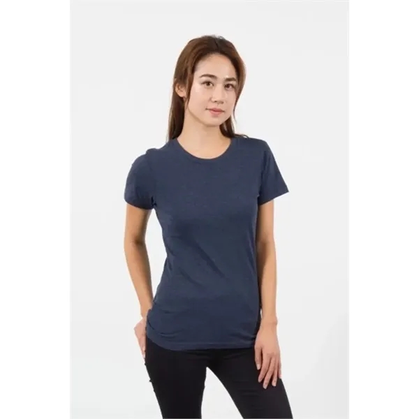 Women's CVC Crew Neck Shirt - Women's CVC Crew Neck Shirt - Image 0 of 8