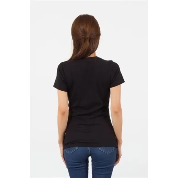 Women's CVC Crew Neck Shirt - Women's CVC Crew Neck Shirt - Image 1 of 8