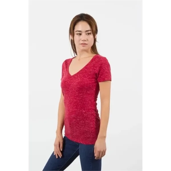 Women's Caviar Deep V-Neck Shirt - Women's Caviar Deep V-Neck Shirt - Image 2 of 9