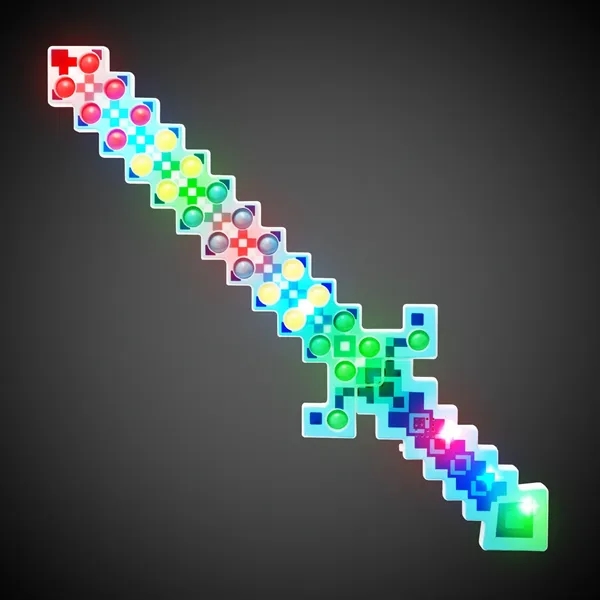 Blue Popit Lightup Pixel Sword - Blue Popit Lightup Pixel Sword - Image 3 of 4