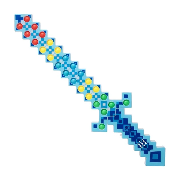 Blue Popit Lightup Pixel Sword - Blue Popit Lightup Pixel Sword - Image 4 of 4