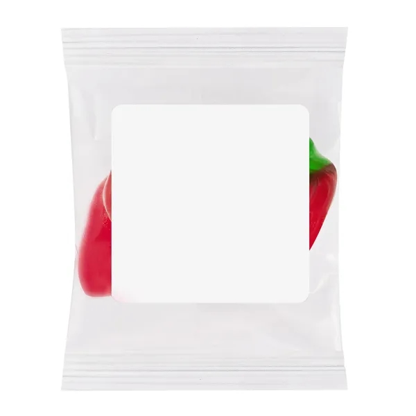 1oz Summer Promo Snax Bags - Gummy Strawberries - 1oz Summer Promo Snax Bags - Gummy Strawberries - Image 1 of 1