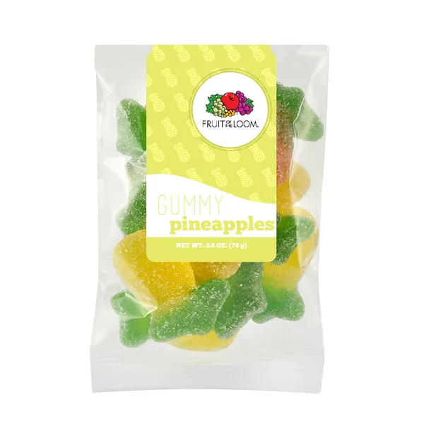3.6oz Summer Snack Packs - Gummy Pineapples - 3.6oz Summer Snack Packs - Gummy Pineapples - Image 0 of 1