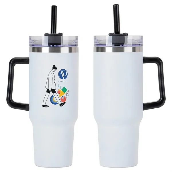 Maxim 40 oz Vacuum Insulated Stainless Steel Mug - Maxim 40 oz Vacuum Insulated Stainless Steel Mug - Image 11 of 11