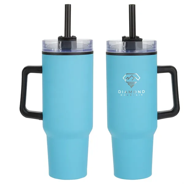 Outpost 40 oz Stainless Steel/Polypropylene Mug - Outpost 40 oz Stainless Steel/Polypropylene Mug - Image 5 of 12