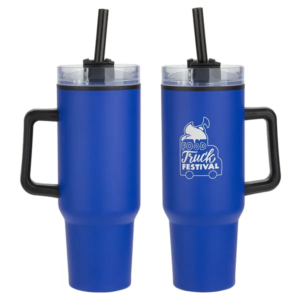 Outpost 40 oz Stainless Steel/Polypropylene Mug - Outpost 40 oz Stainless Steel/Polypropylene Mug - Image 9 of 12