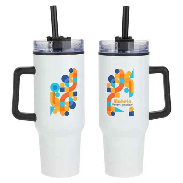 Outpost 40 oz Stainless Steel/Polypropylene Mug - Outpost 40 oz Stainless Steel/Polypropylene Mug - Image 12 of 12