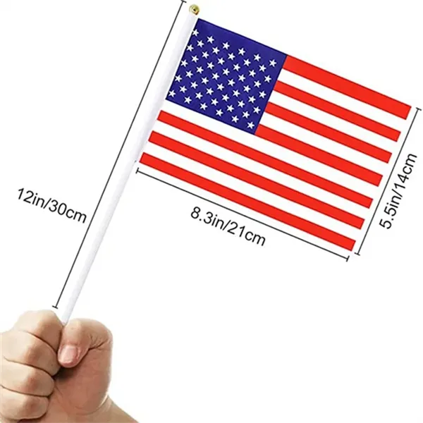 5.5"x8.2" Handy American Flag 4th Of July Decoration - 5.5"x8.2" Handy American Flag 4th Of July Decoration - Image 0 of 8