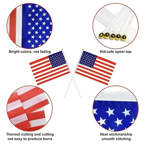 5.5"x8.2" Handy American Flag 4th Of July Decoration - 5.5"x8.2" Handy American Flag 4th Of July Decoration - Image 1 of 8