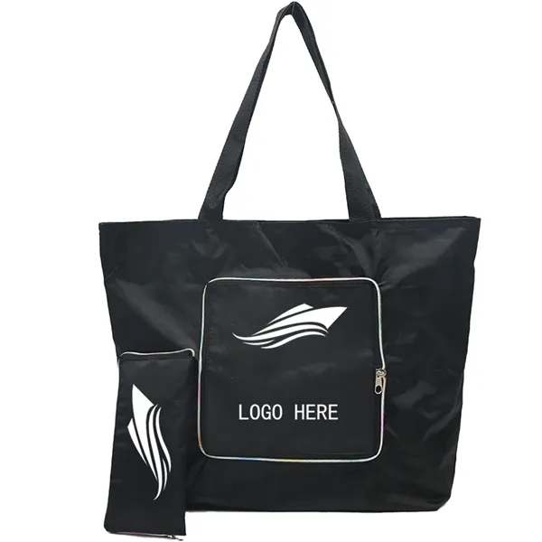 Customized High-Capacity Waterproof Folding Handbag - Customized High-Capacity Waterproof Folding Handbag - Image 0 of 1