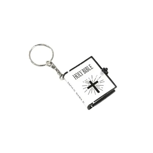 Mini Bible Cross Keychain - Mini Bible Cross Keychain - Image 3 of 4