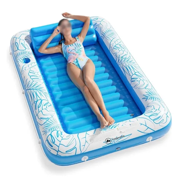 Inflatable Pool Lounger Float - Inflatable Pool Lounger Float - Image 0 of 5