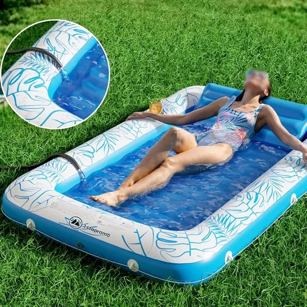 Inflatable Pool Lounger Float - Inflatable Pool Lounger Float - Image 1 of 5