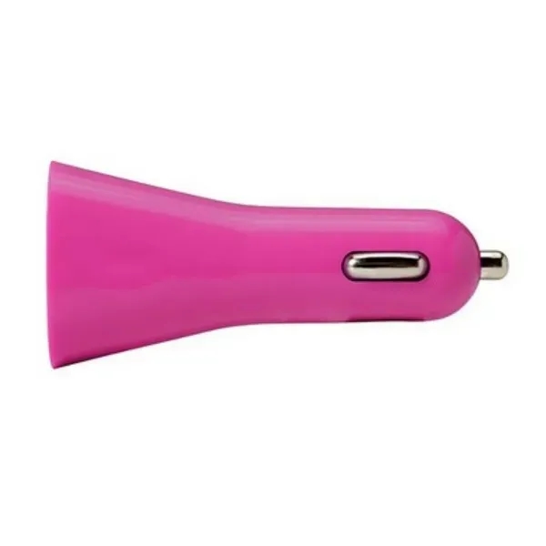 Colorful Dual Port USB Car Charger - Colorful Dual Port USB Car Charger - Image 2 of 3