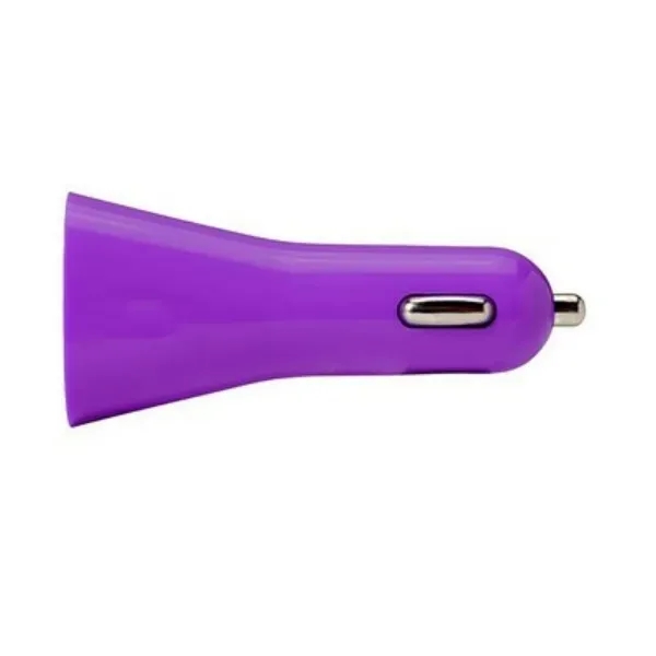 Colorful Dual Port USB Car Charger - Colorful Dual Port USB Car Charger - Image 3 of 3