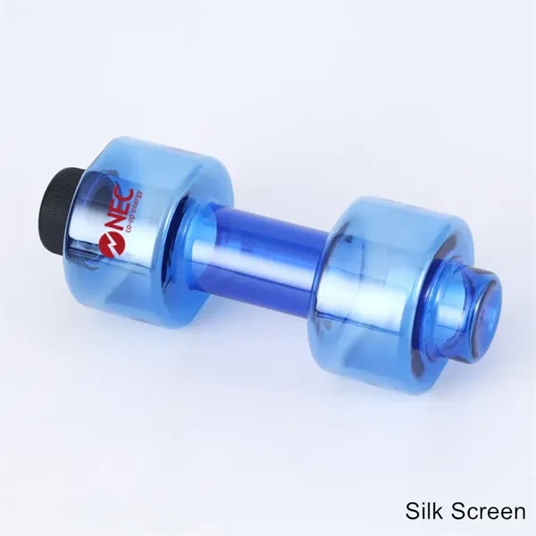 18 oz Dumbbell Shaped Sports Water Bottle - 18 oz Dumbbell Shaped Sports Water Bottle - Image 3 of 17