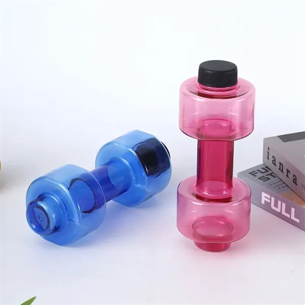 18 oz Dumbbell Shaped Sports Water Bottle - 18 oz Dumbbell Shaped Sports Water Bottle - Image 10 of 17
