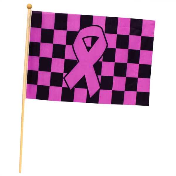 Purple Cancer Ribbon, Cancer Awareness, Yard Sign