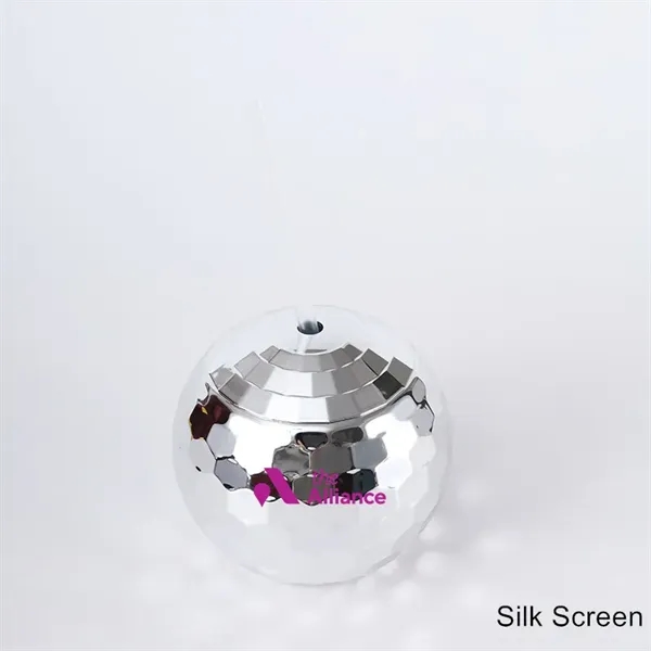 20 oz Retro Disco Ball Cocktail Cup with Lid and Straw - 20 oz Retro Disco Ball Cocktail Cup with Lid and Straw - Image 3 of 15