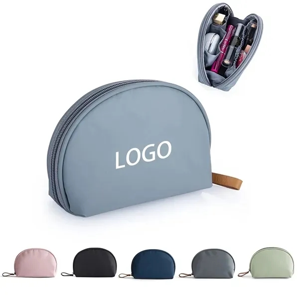 Half Round Cosmetic Bag - Half Round Cosmetic Bag - Image 0 of 7