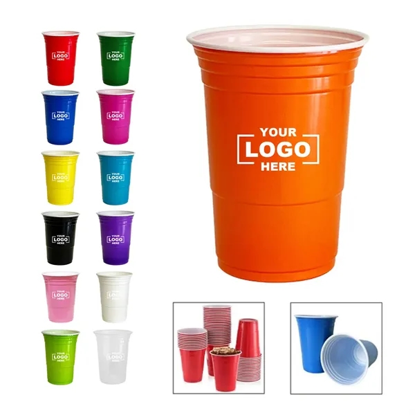 16oz. BPA FREE Full Color Stadium Cup for Party - 16oz. BPA FREE Full Color Stadium Cup for Party - Image 0 of 3