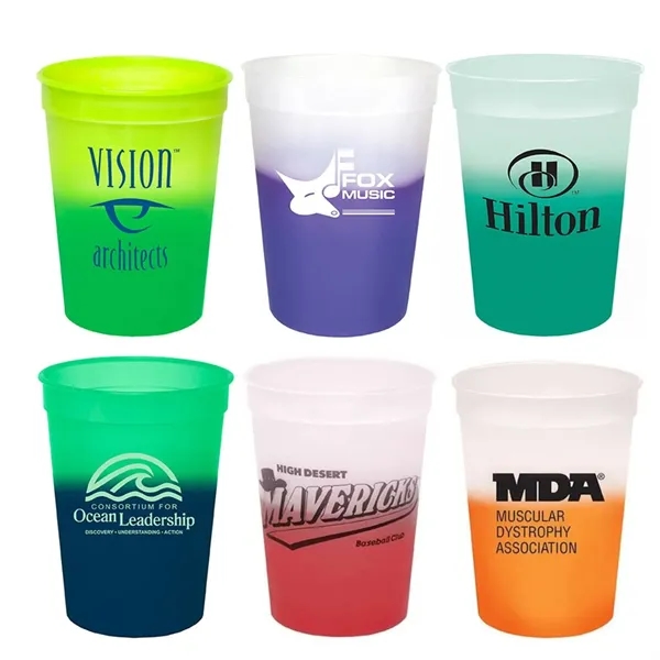 Custom Reusable BPA FREE Color Changing Mood Stadium Cup - Custom Reusable BPA FREE Color Changing Mood Stadium Cup - Image 2 of 3