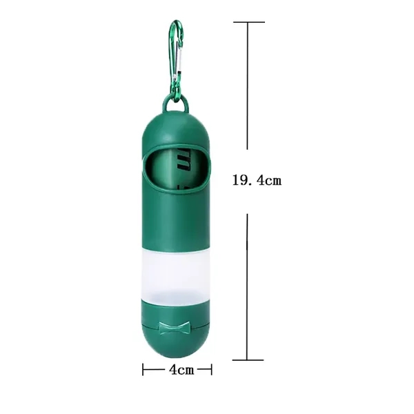 Dog Poop Bag Dispenser with Hand Sanitizer Bottle - Dog Poop Bag Dispenser with Hand Sanitizer Bottle - Image 2 of 6