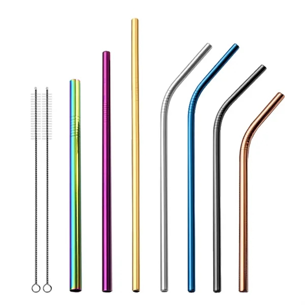 Enduring Stainless Steel Straws - Enduring Stainless Steel Straws - Image 1 of 2