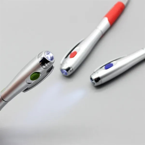Multi Functional Ballpoint Pen With LED Flashlight - Multi Functional Ballpoint Pen With LED Flashlight - Image 2 of 2