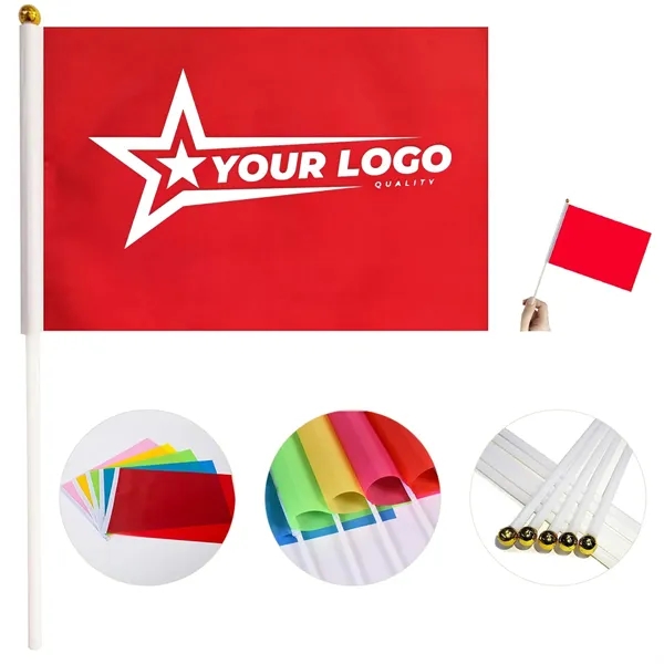 Spring Outdoor Garden Party Festive Hand-Waving Flag - Spring Outdoor Garden Party Festive Hand-Waving Flag - Image 0 of 3