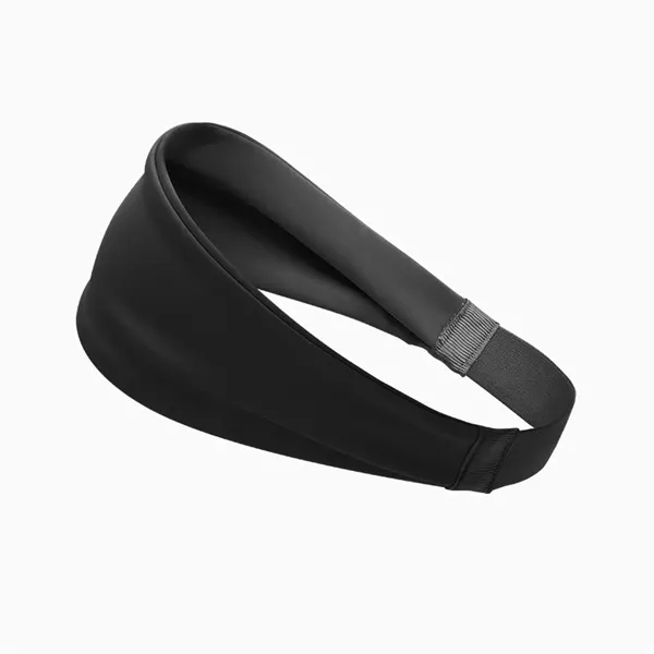 Elastic Nylon Cooling Silk Headband With Sweat Wicking - Elastic Nylon Cooling Silk Headband With Sweat Wicking - Image 2 of 2