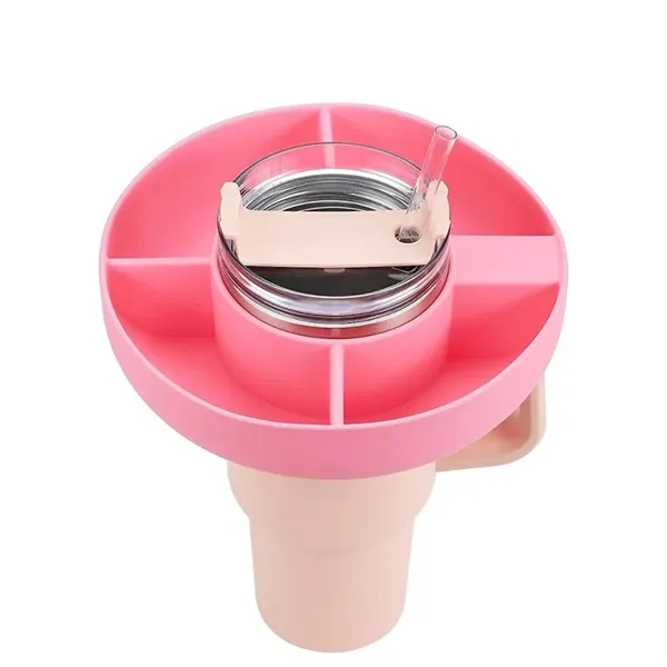 Food Grade Snack Bowl Platter Fit For 40 OZ Cup - Food Grade Snack Bowl Platter Fit For 40 OZ Cup - Image 1 of 3