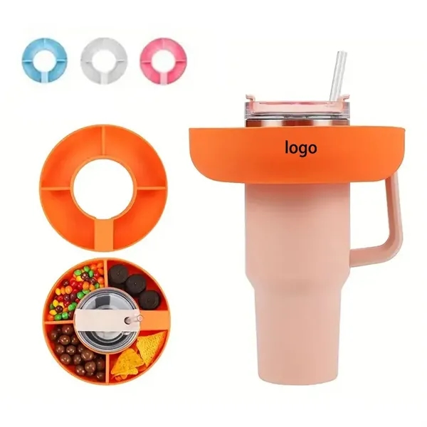 Food Grade Snack Bowl Platter Fit For 40 OZ Cup - Food Grade Snack Bowl Platter Fit For 40 OZ Cup - Image 0 of 3