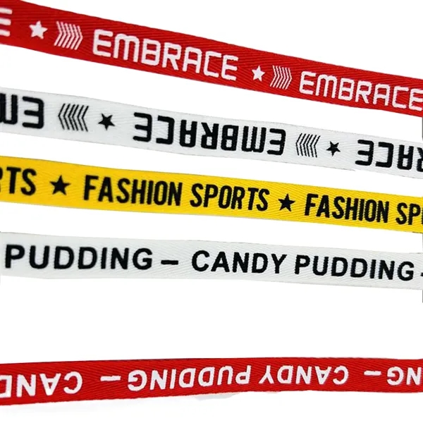 3/8" Twill Custom Ribbon 50 yards per roll - 3/8" Twill Custom Ribbon 50 yards per roll - Image 0 of 4