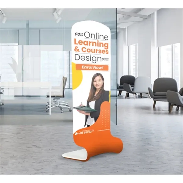 Fabric Display Stand Snake B Double Sided Package - Fabric Display Stand Snake B Double Sided Package - Image 0 of 2