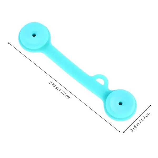 Silicone Reusable Twist Ties with Strong Magnet - Silicone Reusable Twist Ties with Strong Magnet - Image 1 of 3