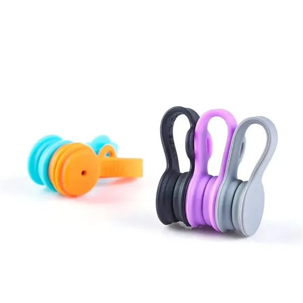Silicone Reusable Twist Ties with Strong Magnet - Silicone Reusable Twist Ties with Strong Magnet - Image 3 of 3
